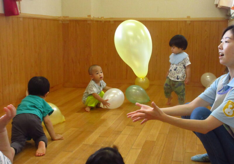 風船が飛んで行ったよ☆