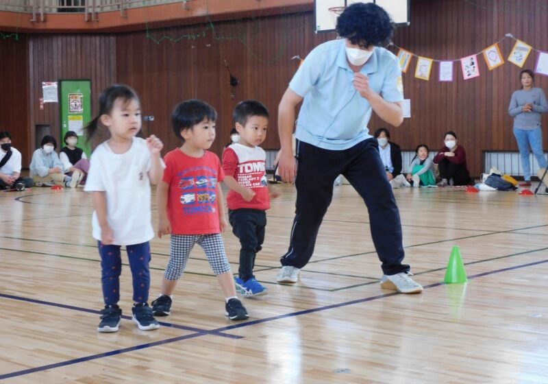 ２歳児さん　よ～いどん！