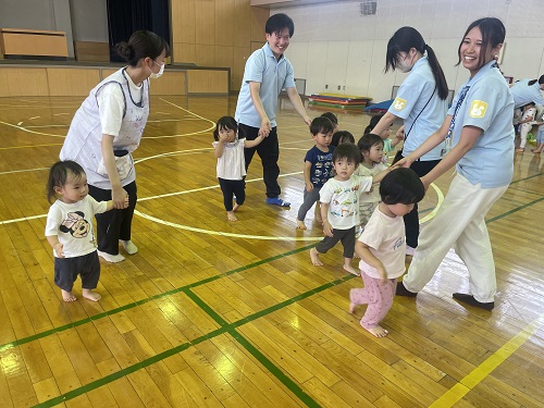 楽しみながら流れの練習をしていました🥰