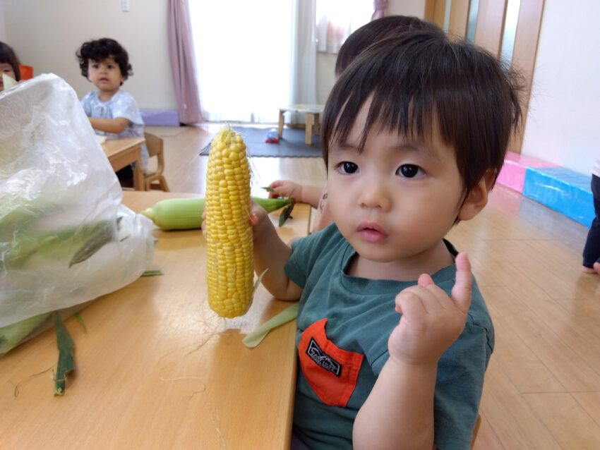 綺麗に皮をむくことができました😄