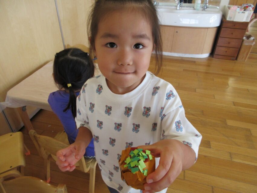 美味しそうなたこ焼きもつくったよ☆