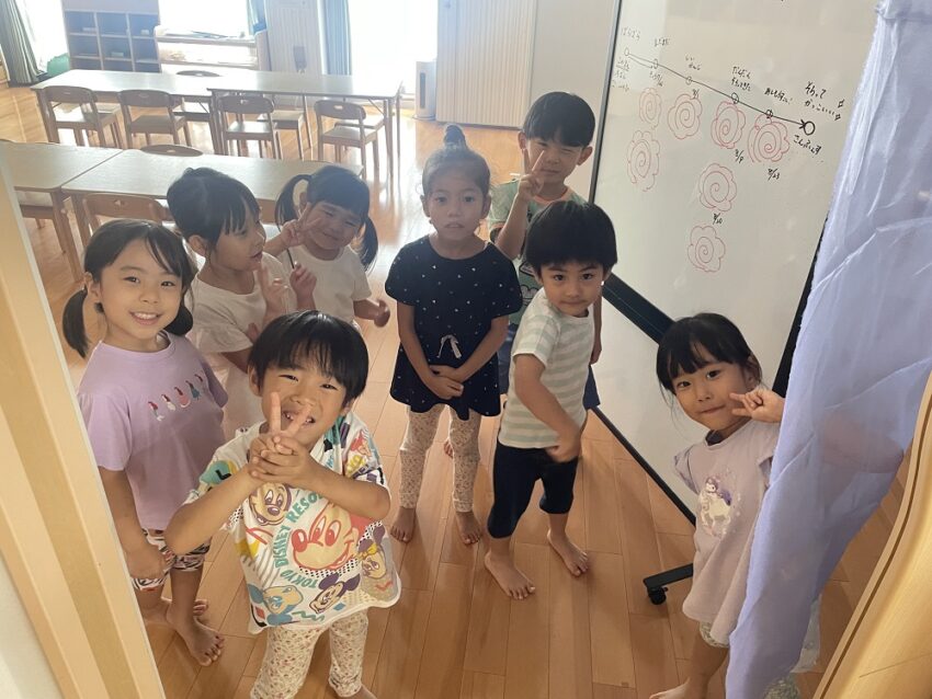 「ありがとうございましたー。また来てねー！」大満足の子どもたちでした。