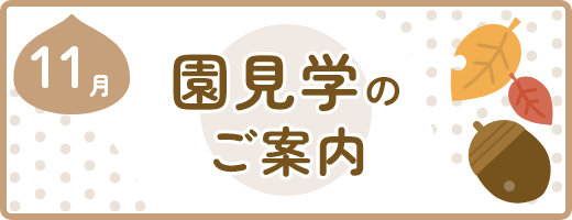 11月の園見学について